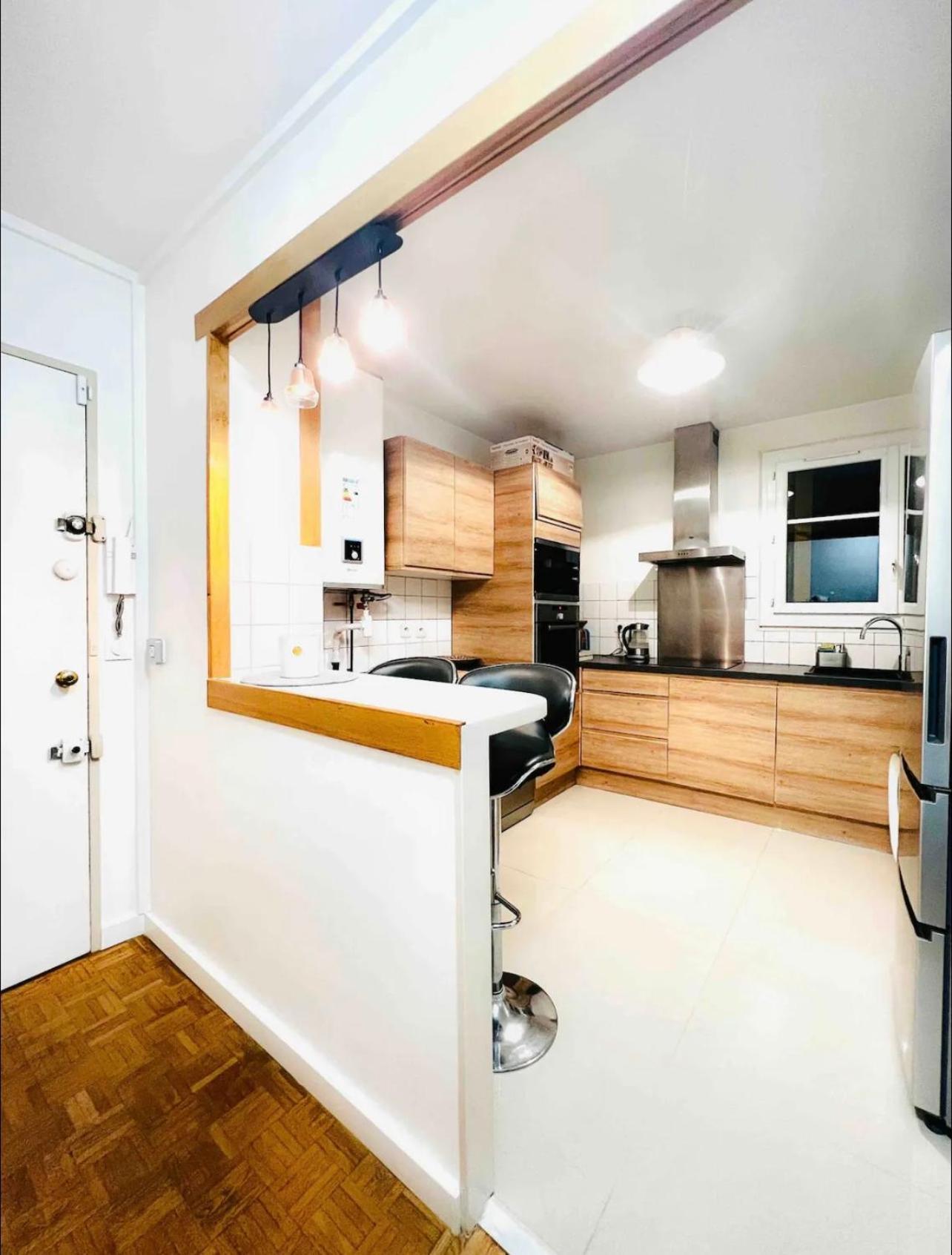 Modern 2 Bedroom Apartment Near Paris Metro, Giant Flat Screen Tv 85 Inches, Balcony, Free Parking Ιβρύ-συρ-Σεν Εξωτερικό φωτογραφία