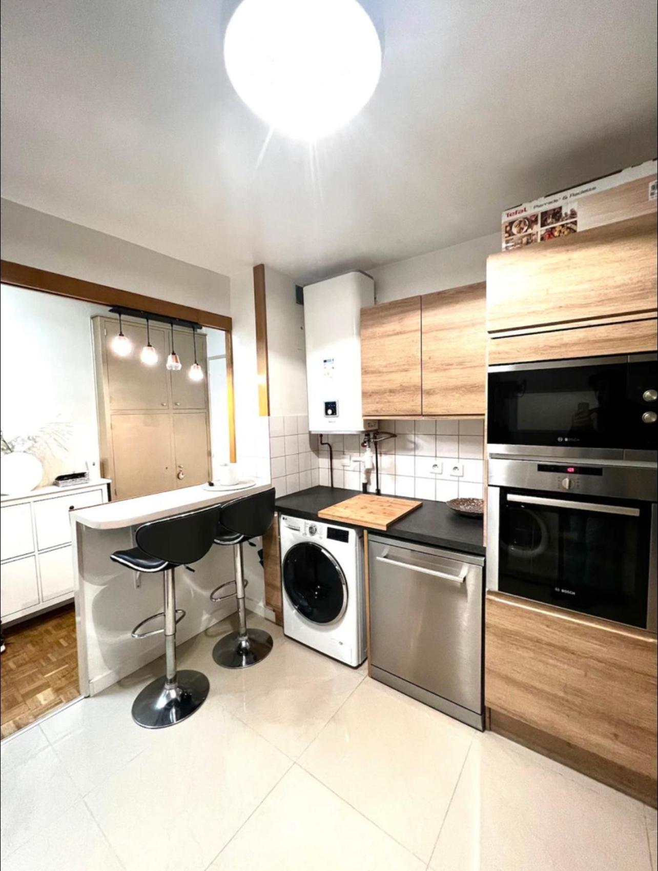 Modern 2 Bedroom Apartment Near Paris Metro, Giant Flat Screen Tv 85 Inches, Balcony, Free Parking Ιβρύ-συρ-Σεν Εξωτερικό φωτογραφία