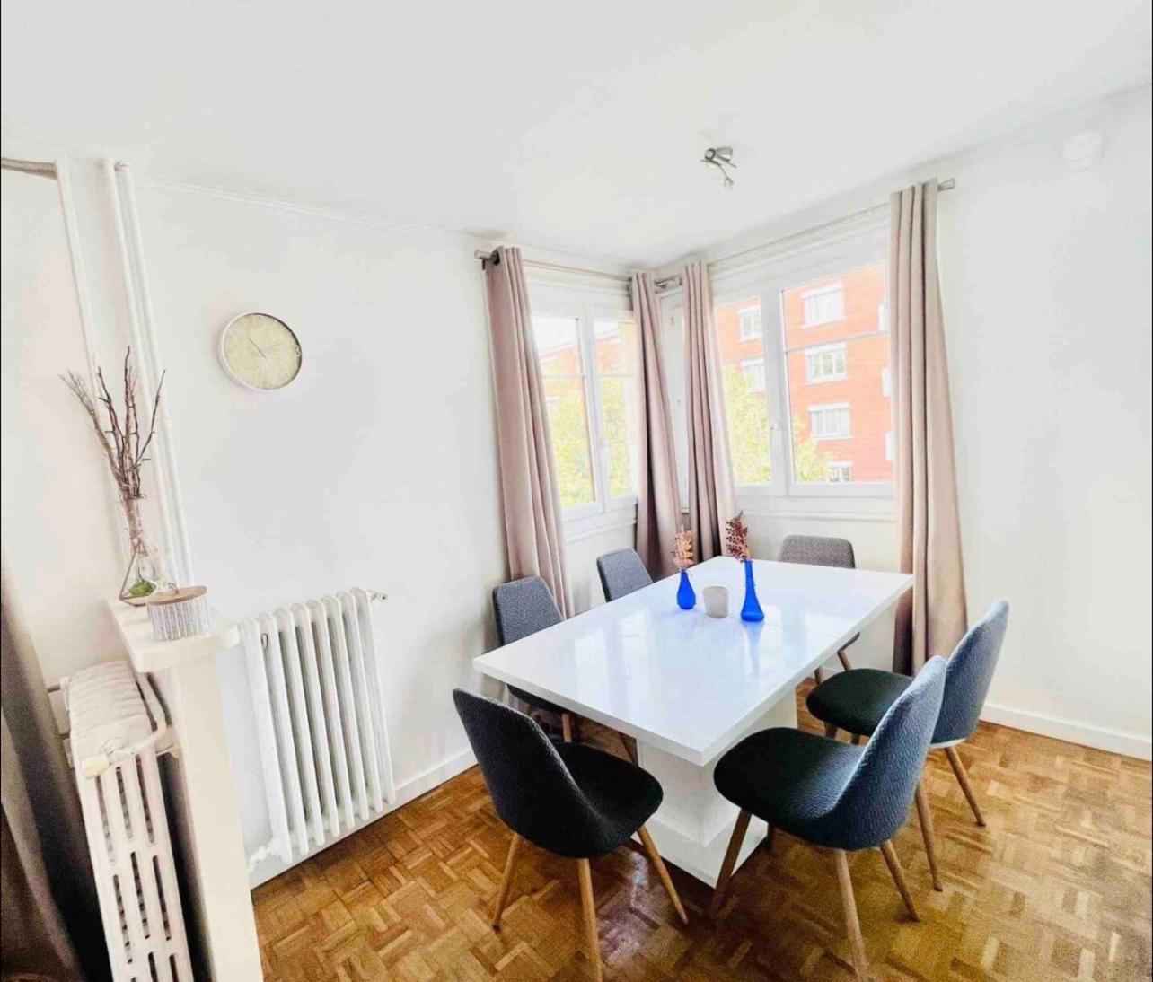 Modern 2 Bedroom Apartment Near Paris Metro, Giant Flat Screen Tv 85 Inches, Balcony, Free Parking Ιβρύ-συρ-Σεν Εξωτερικό φωτογραφία