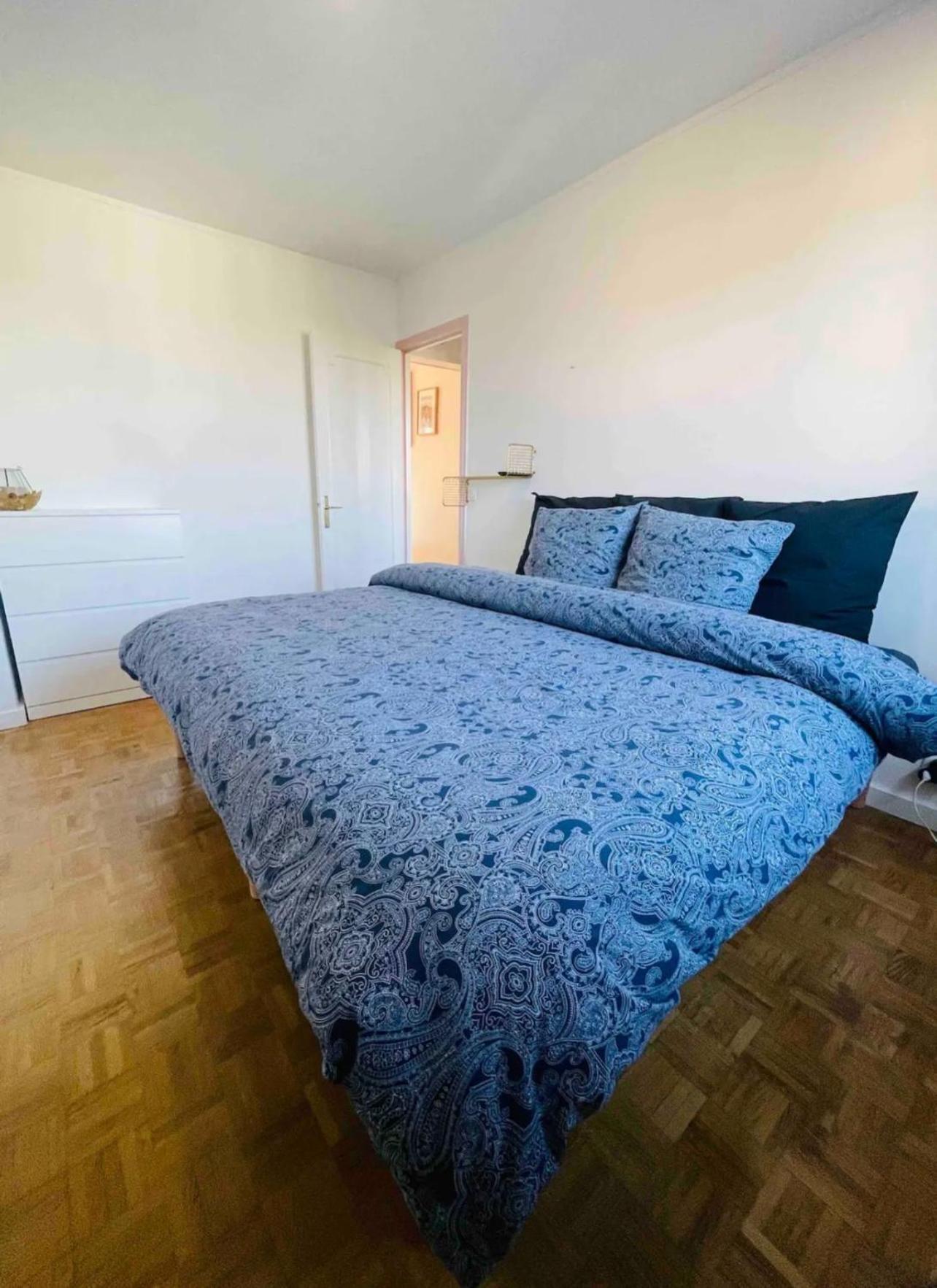 Modern 2 Bedroom Apartment Near Paris Metro, Giant Flat Screen Tv 85 Inches, Balcony, Free Parking Ιβρύ-συρ-Σεν Εξωτερικό φωτογραφία