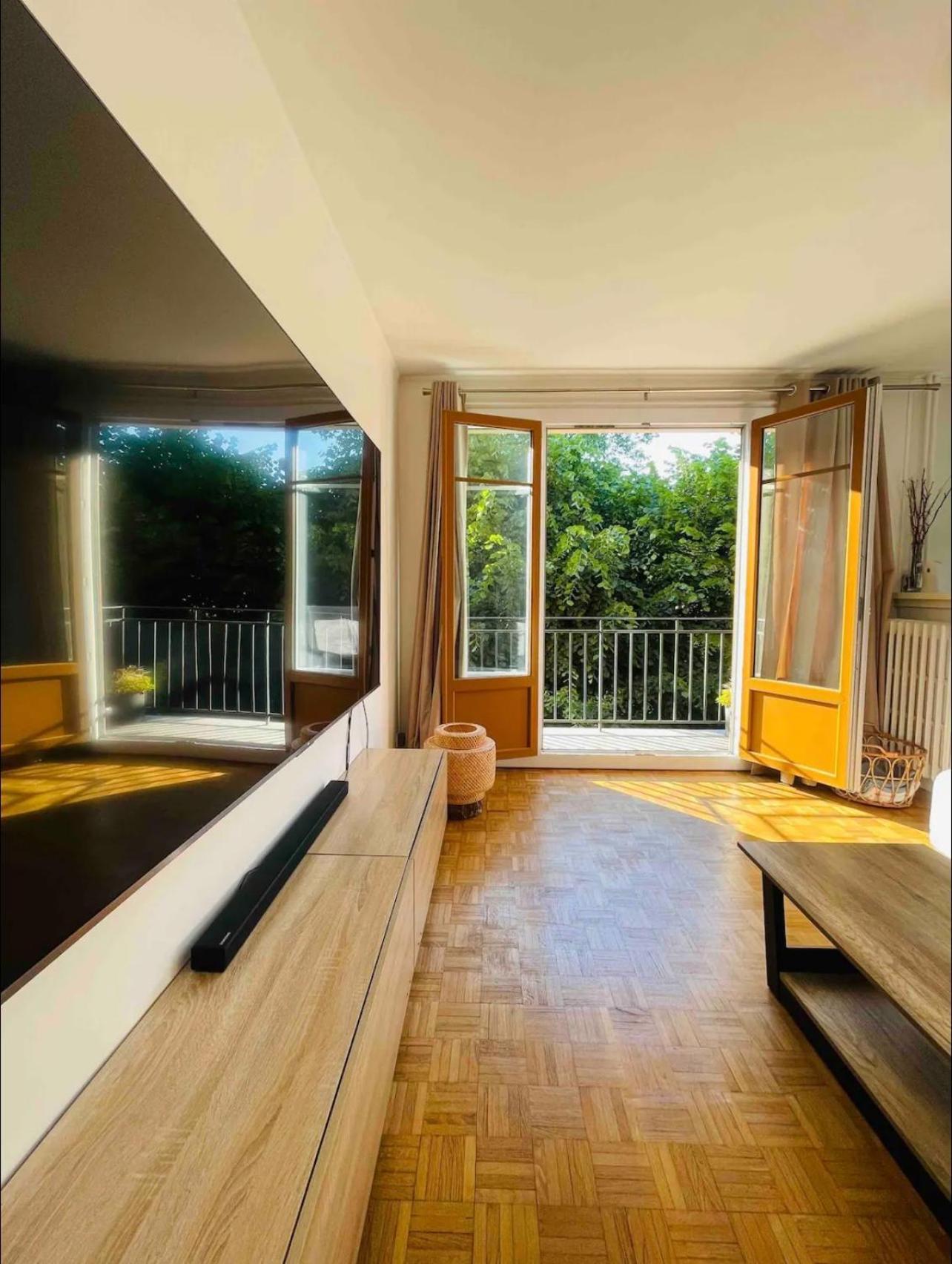 Modern 2 Bedroom Apartment Near Paris Metro, Giant Flat Screen Tv 85 Inches, Balcony, Free Parking Ιβρύ-συρ-Σεν Εξωτερικό φωτογραφία